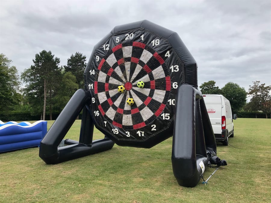 Inflatable Football Dart Board Hire