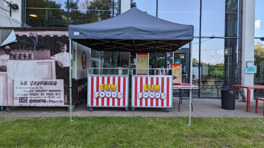 Popcorn Cart & Machine Hire | Concessions | Event Fun Food | UK-Wide